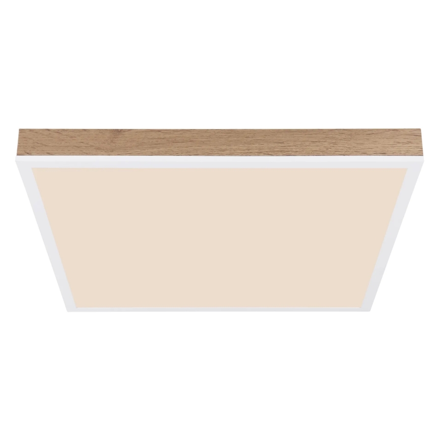 Globo - LED stropna svjetiljka s prigušivanjem LED/24W/230V 2700-6500K + daljinski upravljač smeđa/bijela