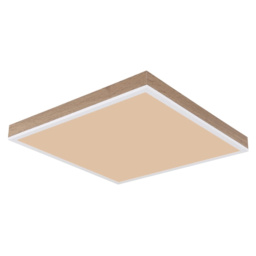 Globo - LED stropna svjetiljka s prigušivanjem LED/24W/230V 2700-6500K + daljinski upravljač smeđa/bijela
