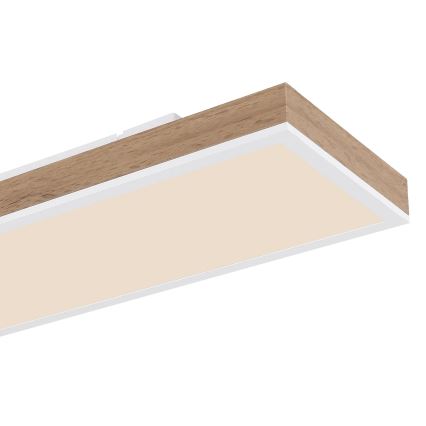 Globo - LED stropna svjetiljka s prigušivanjem LED/24W/230V 2700-6500K 20x80 cm + daljinski upravljač