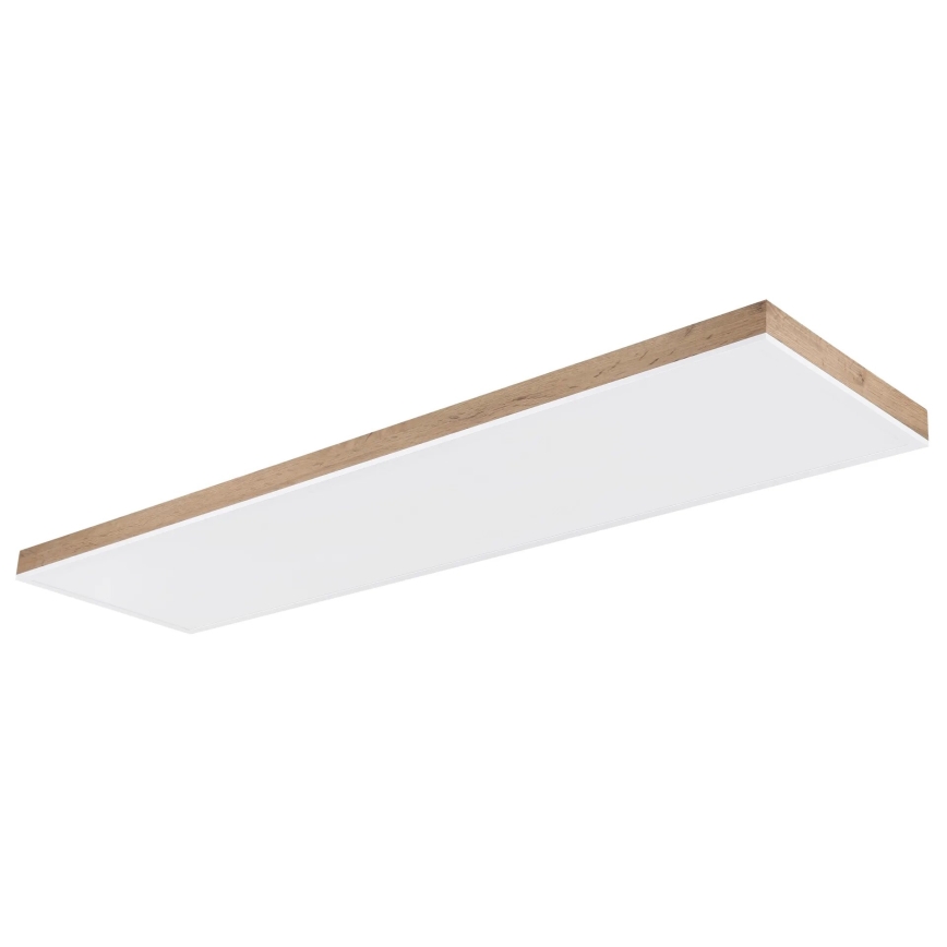 Globo - LED Prigušiva stropna svjetiljka LED/36W/230V 2700-6500K + daljinski upravljač smeđa/bijela