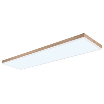 Globo - LED Prigušiva stropna svjetiljka LED/36W/230V 2700-6500K + daljinski upravljač smeđa/bijela