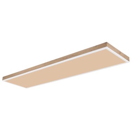 Globo - LED Prigušiva stropna svjetiljka LED/36W/230V 2700-6500K + daljinski upravljač smeđa/bijela