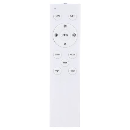 Globo - LED Prigušiva stropna svjetiljka LED/36W/230V 2700-6500K + daljinski upravljač smeđa/bijela