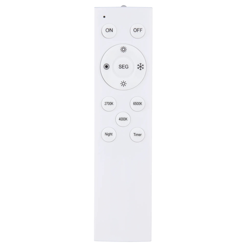 Globo - LED Prigušiva stropna svjetiljka LED/36W/230V 2700-6500K + daljinski upravljač smeđa/bijela