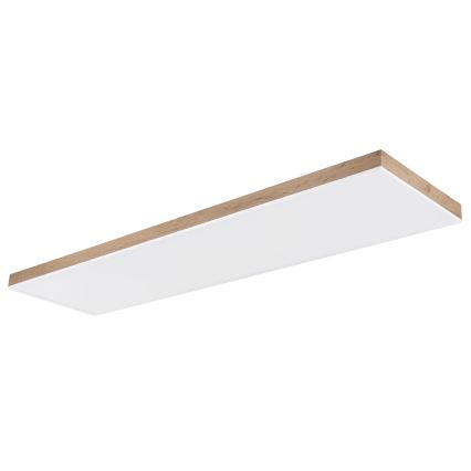 Globo - LED stropna svjetiljka s prigušivanjem LED/36W/230V 2700-6500K + daljinski upravljač smeđa/bijela