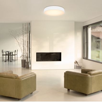 Globo - LED Prigušiva stropna svjetiljka LED/24W/230V 3000-6000K + daljinski upravljač