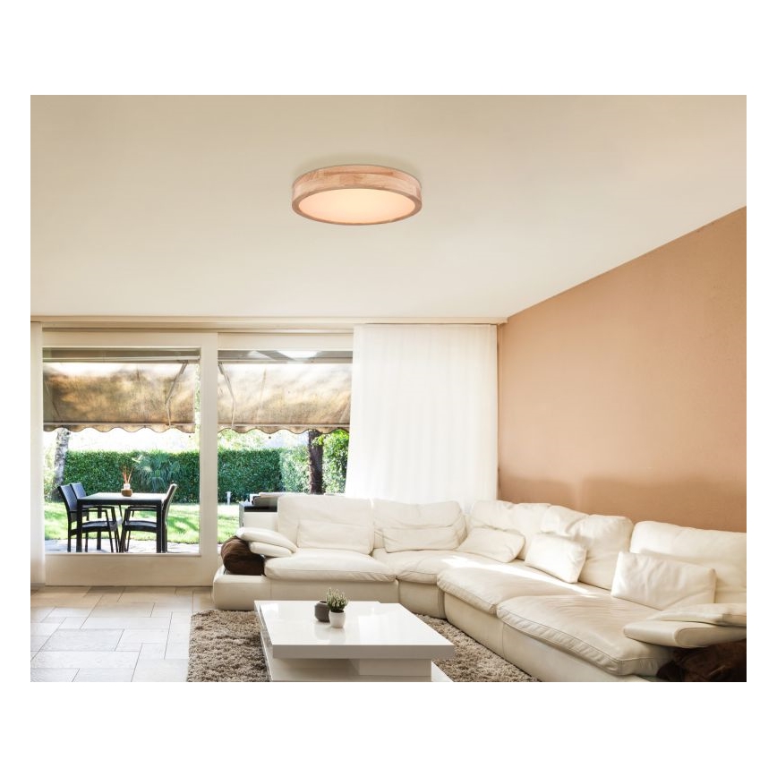 Globo - LED Prigušiva stropna svjetiljka LED/24W/230V 3000-6000K + daljinski upravljač