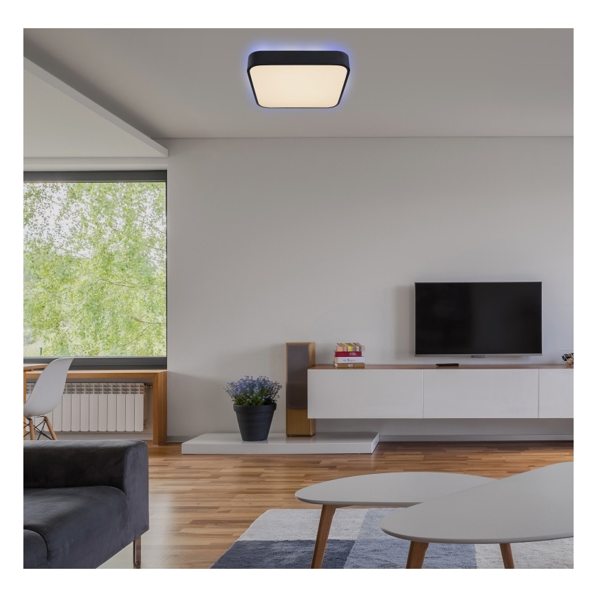 Globo - LED RGB Prigušiva stropna svjetiljka LED/24W/230V + daljinski upravljač