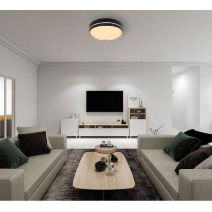 Globo - LED Prigušiva stropna svjetiljka LED/24W/230V + daljinski upravljač