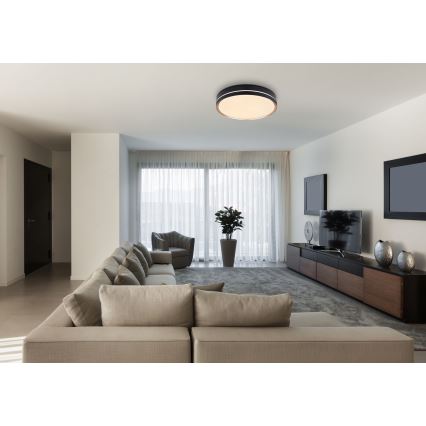 Globo - LED Prigušiva stropna svjetiljka LED/40W/230V 2700-6500K + daljinski upravljač