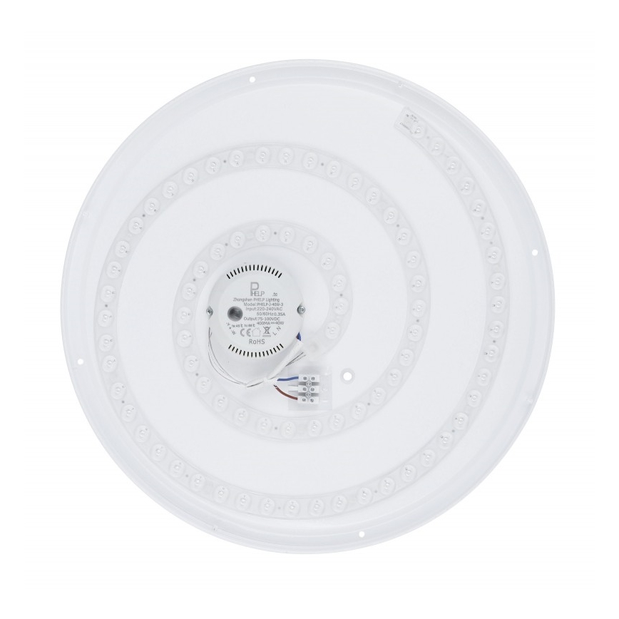 Globo - LED Prigušiva stropna svjetiljka LED/40W/230V 2700-6500K + daljinski upravljač