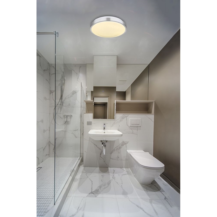 Globo - LED stropna svjetiljka za kupaonicu sa senzorom LED/18W/230V IP44