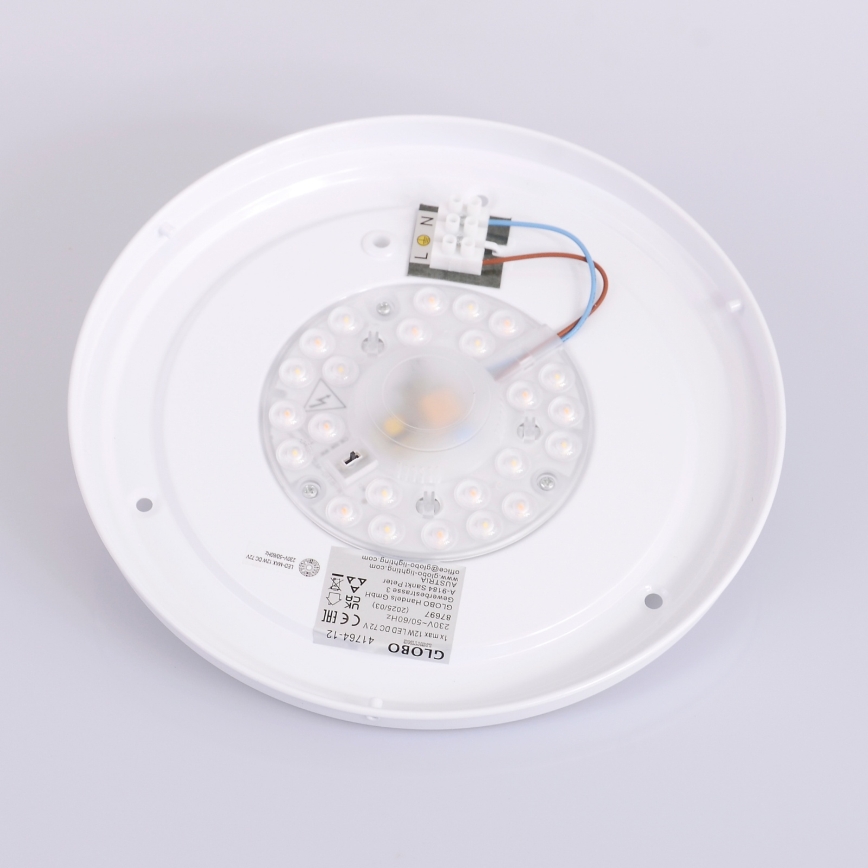 Globo - LED stropna svjetiljka LED/12W/230V 307 mm 3000/4500/6000K