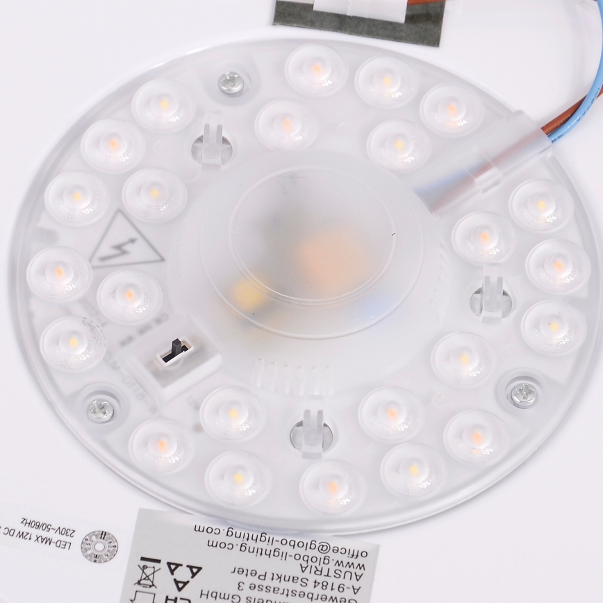Globo - LED stropna svjetiljka LED/12W/230V 307 mm 3000/4500/6000K