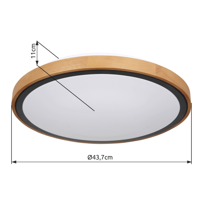 Globo - LED stropna svjetiljka LED/24W/230V 3000/4500/6000K promjer 43,7 cm