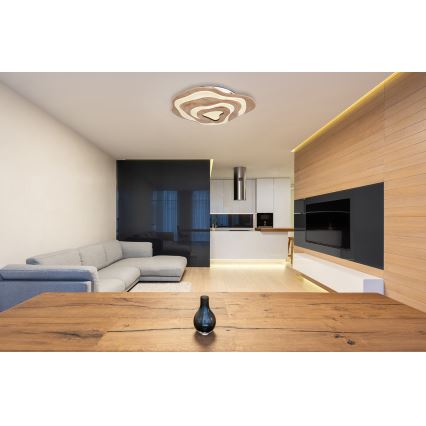 Globo - LED Prigušiva stropna svjetiljka LED/40W/230V 2700-6000K + daljinski upravljač