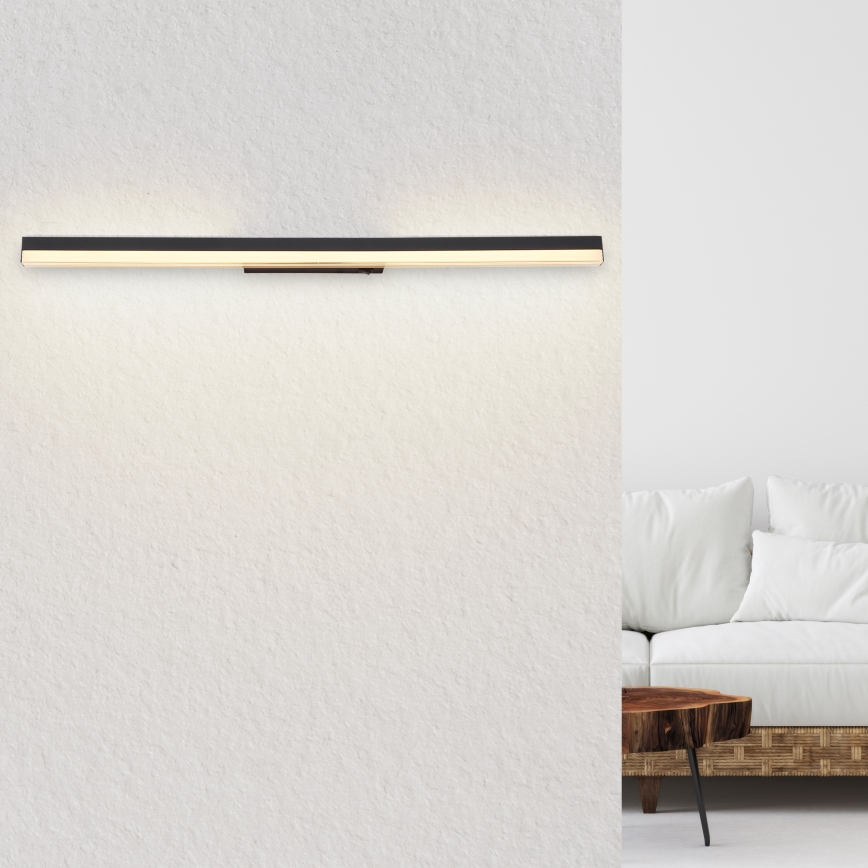 Globo - LED Zidna svjetiljka LED/18W/230V 3000/6000K 80 cm crna