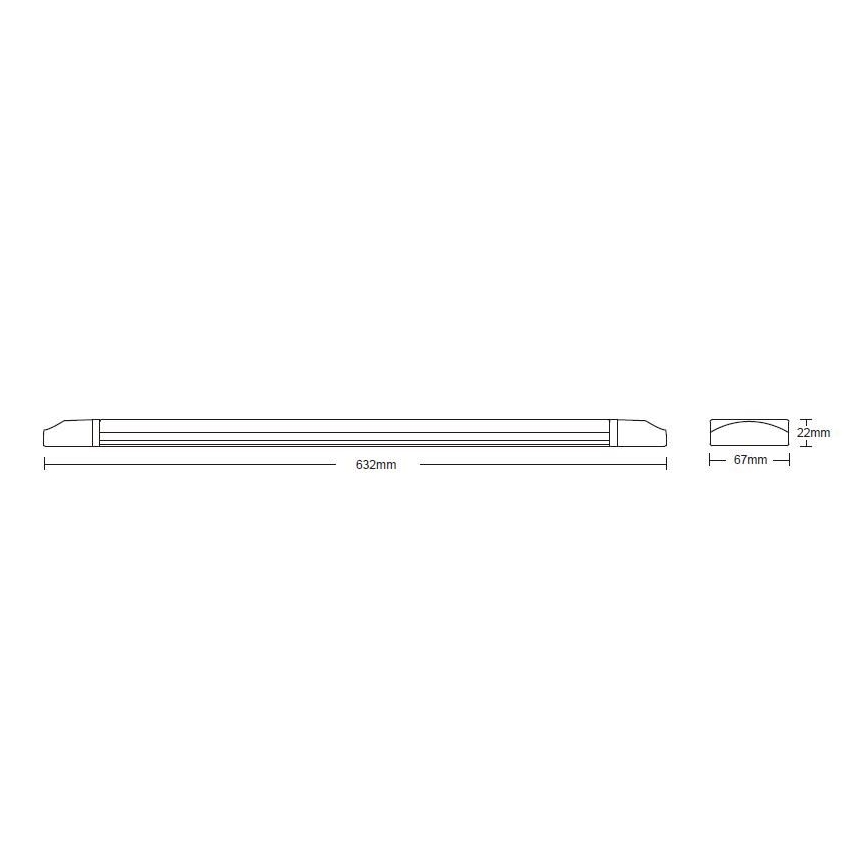 Globo - LED Zidna svjetiljka za kupaonicu LED/18W/230V IP65