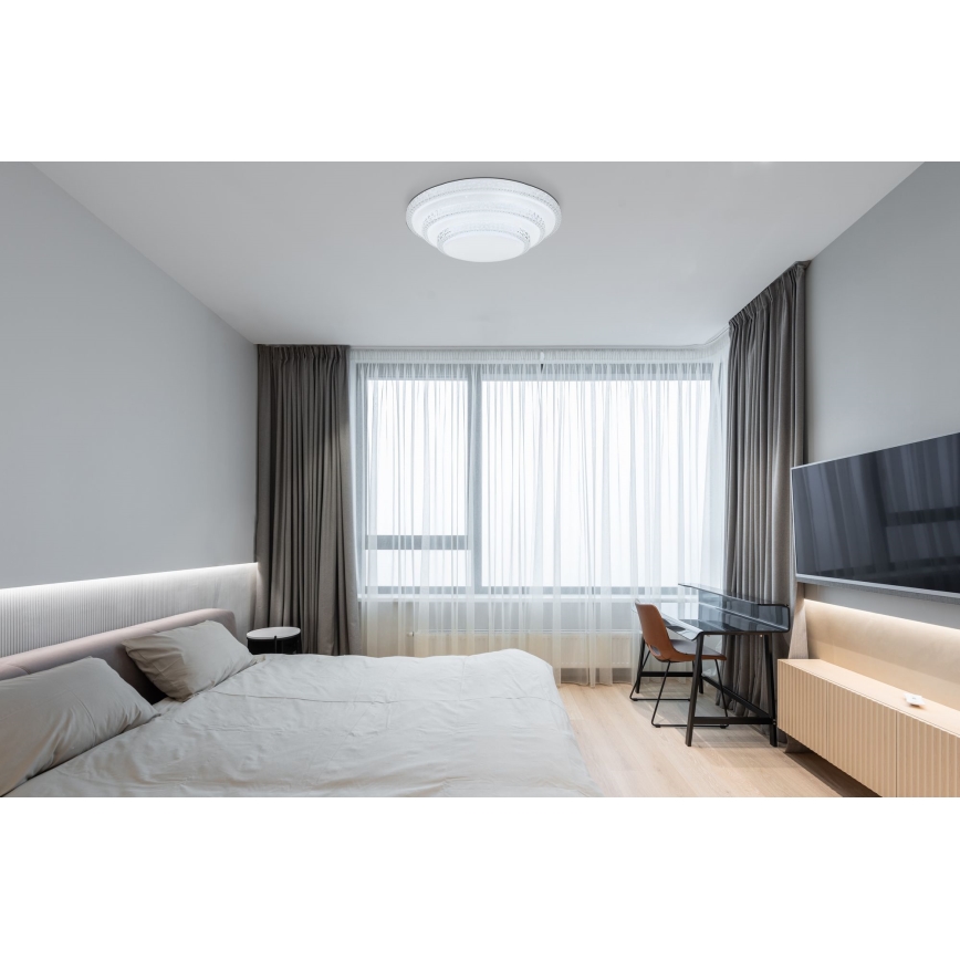 Globo - LED Prigušiva stropna svjetiljka LED/30W/230V TUYA Wi-Fi + daljinski upravljač