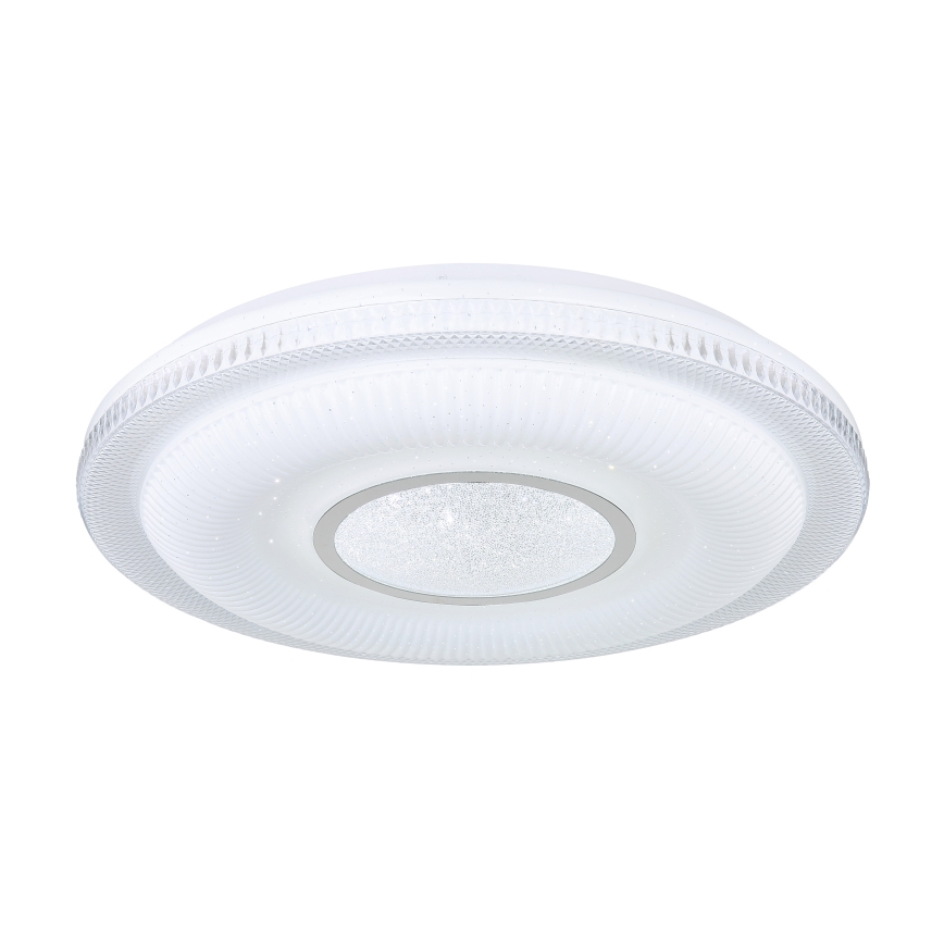 Globo - LED Prigušiva stropna svjetiljka LED/30W/230V 3000-6500K pr. 50 cm bijela Wi-Fi Tuya + daljinski upravljač