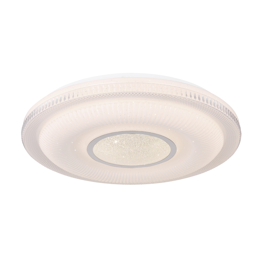 Globo - LED Prigušiva stropna svjetiljka LED/30W/230V 3000-6500K pr. 50 cm bijela Wi-Fi Tuya + daljinski upravljač