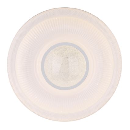 Globo - LED Prigušiva stropna svjetiljka LED/30W/230V 3000-6500K pr. 50 cm bijela Wi-Fi Tuya + daljinski upravljač