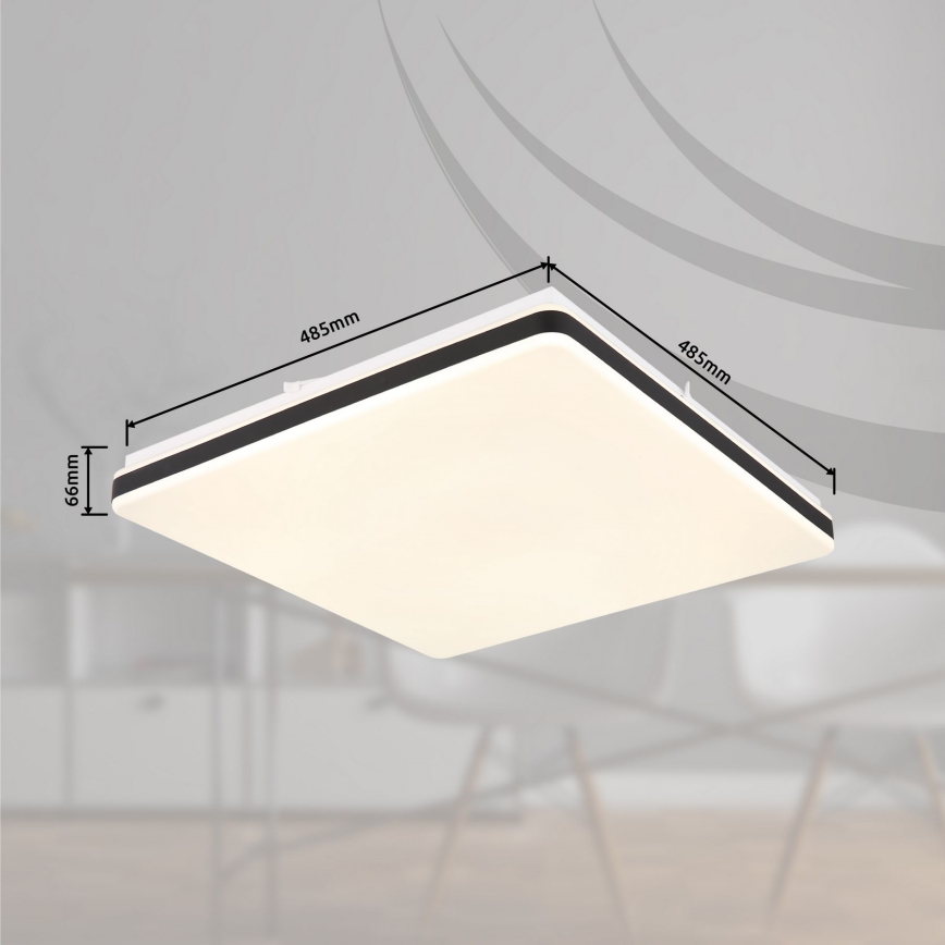 Globo - LED stropna svjetiljka s prigušivanjem LED/24W/230V 2700-6500K Wi-Fi Tuya + daljinski upravljač
