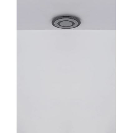 Globo - LED Stropna svjetiljka LED/24W/230V 3000K pr. 32 cm antracit