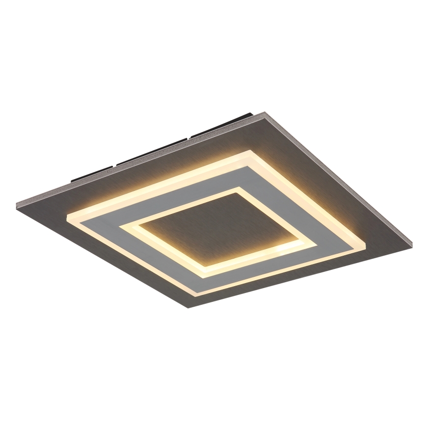Globo - LED Stropna svjetiljka LED/24W/230V 3000K 32x32 cm antracit