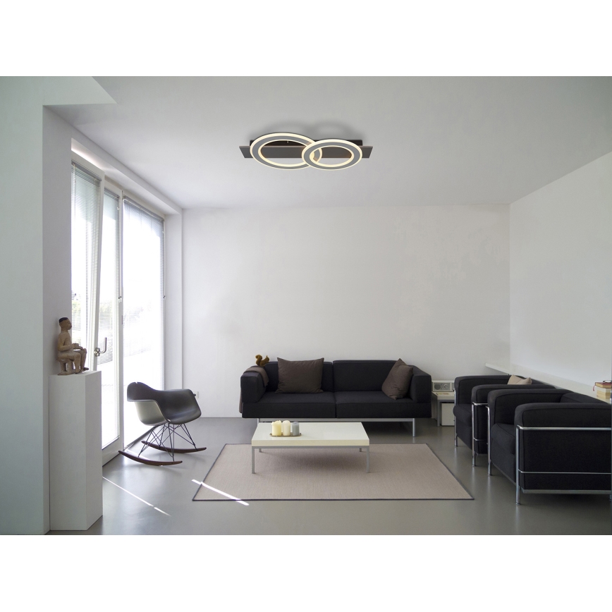 Globo - LED Stropna svjetiljka LED/40W/230V antracit