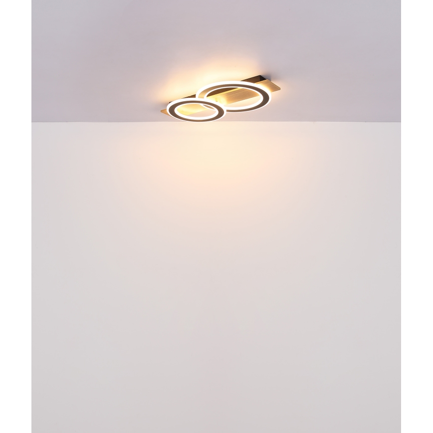 Globo - LED Stropna svjetiljka LED/40W/230V smeđa