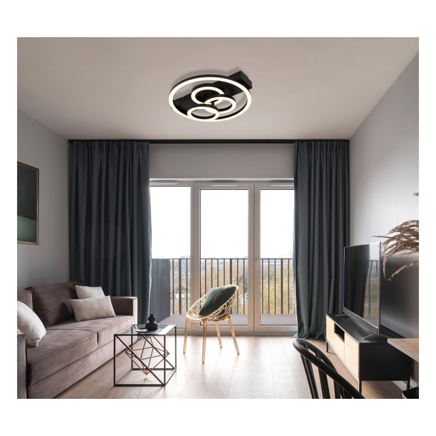 Globo - LED Prigušiva stropna svjetiljka LED/40W/230V 2700-6500K pr. 35x33 cm + daljinski upravljač