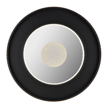 Globo - LED Prigušiva stropna svjetiljka LED/30W/230V 2700-6500K pr. 52,5 cm crna + daljinski upravljač