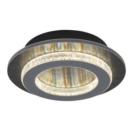 Globo - LED stropna svjetiljka LED/12W/230V 3000/4000/6500K Ø 20 cm antracit