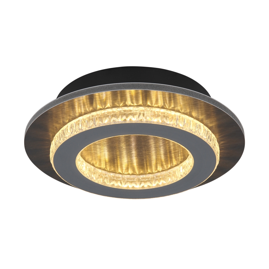 Globo - LED stropna svjetiljka LED/12W/230V 3000/4000/6500K Ø 20 cm antracit