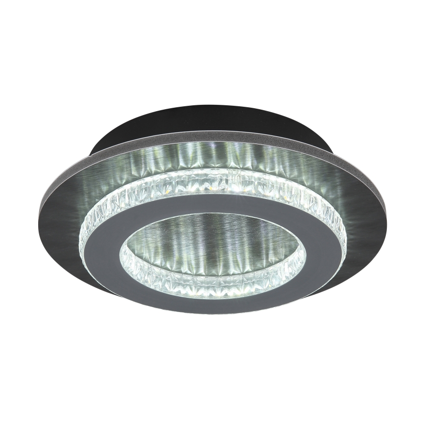 Globo - LED stropna svjetiljka LED/12W/230V 3000/4000/6500K Ø 20 cm antracit