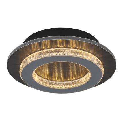 Globo - LED stropna svjetiljka LED/12W/230V 3000/4000/6500K Ø 20 cm antracit