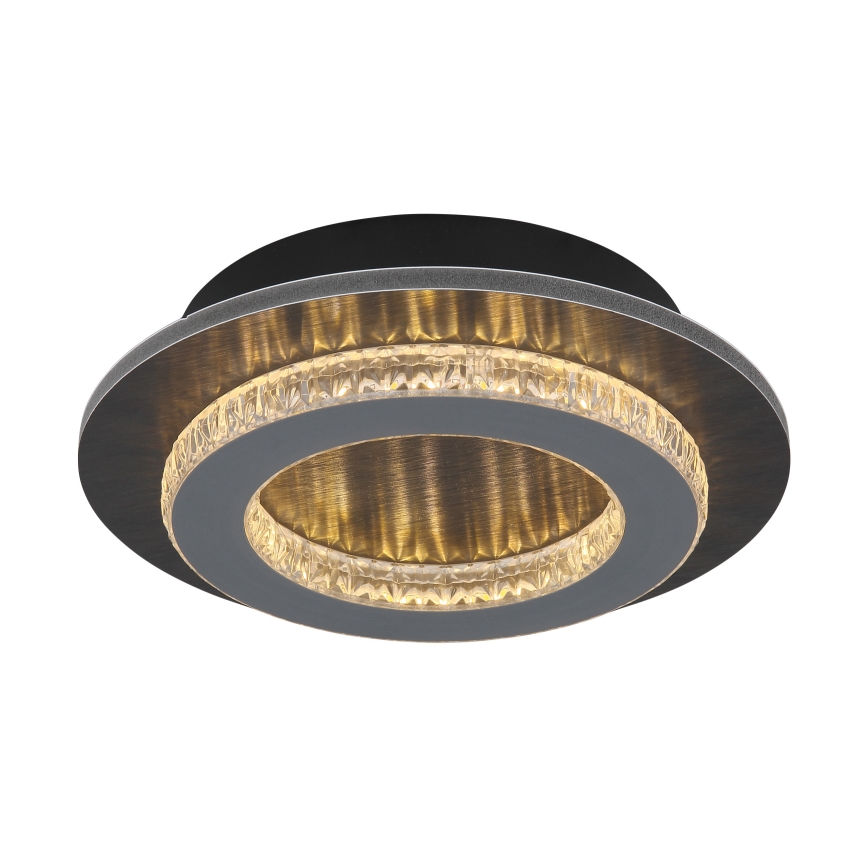 Globo - LED stropna svjetiljka LED/12W/230V 3000/4000/6500K Ø 20 cm antracit