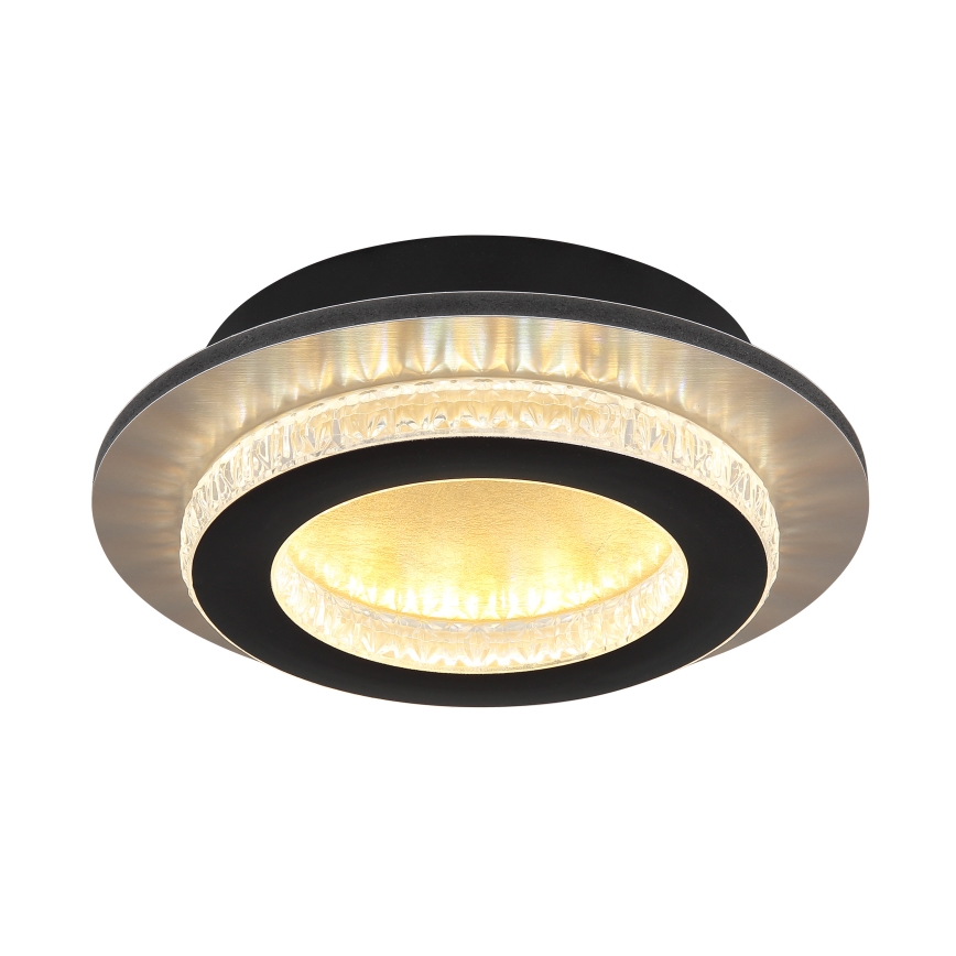 Globo - LED stropna svjetiljka LED/12W/230V 3000/4000/6500K Ø 20 cm crna