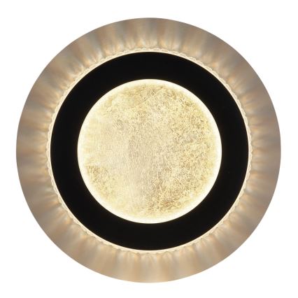 Globo - LED stropna svjetiljka LED/12W/230V 3000/4000/6500K Ø 20 cm crna