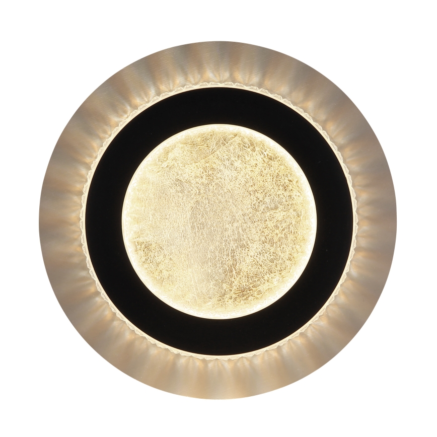 Globo - LED stropna svjetiljka LED/12W/230V 3000/4000/6500K Ø 20 cm crna