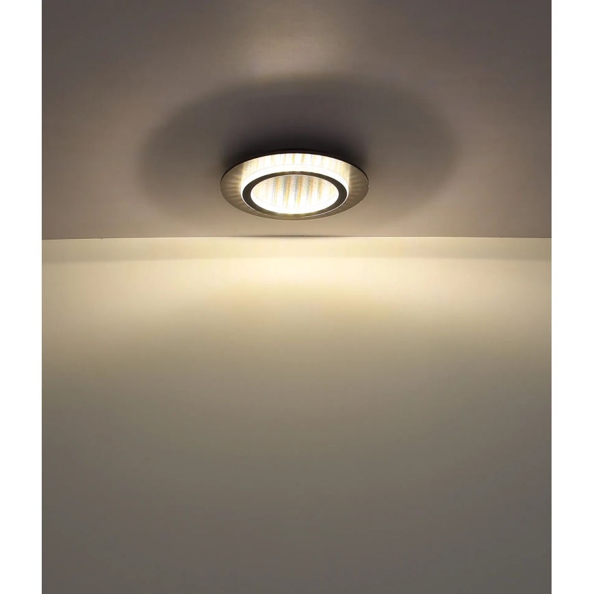 Globo - LED stropna svjetiljka LED/24W/230V 3000/4000/6500K promjer 35 cm antracit