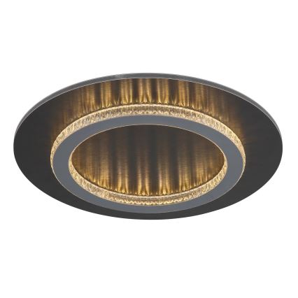 Globo - LED stropna svjetiljka LED/24W/230V 3000/4000/6500K promjer 35 cm antracit
