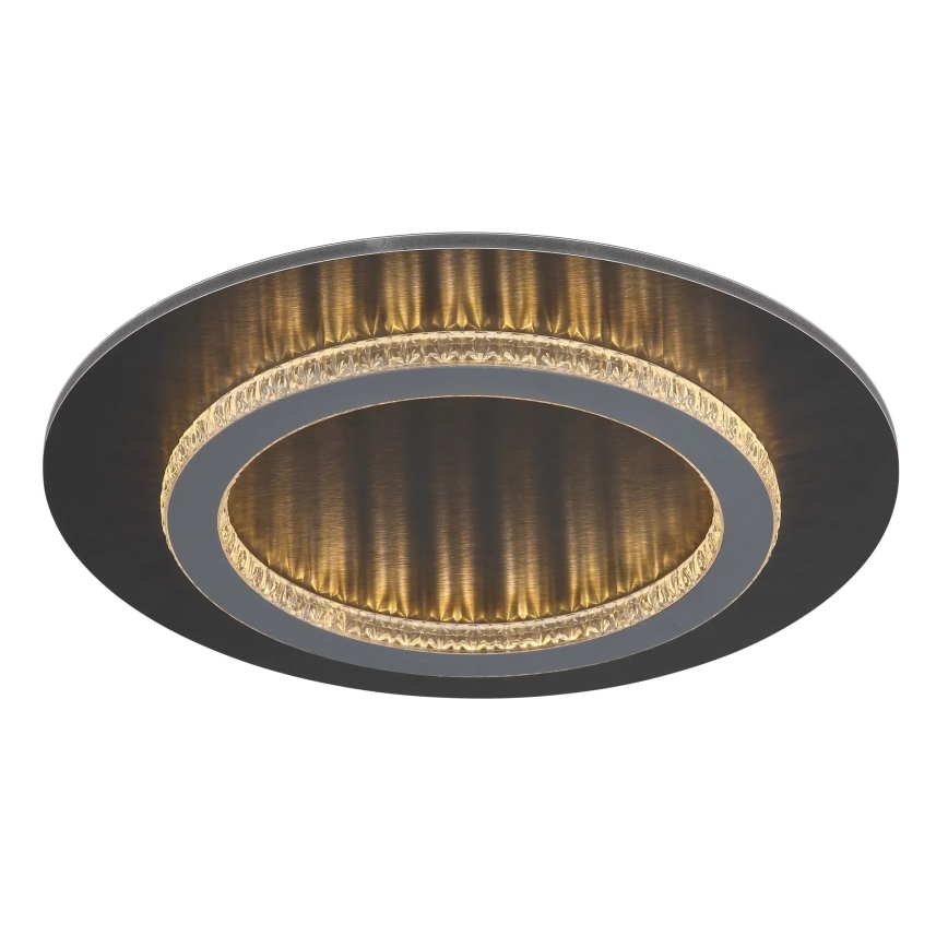 Globo - LED stropna svjetiljka LED/24W/230V 3000/4000/6500K promjer 35 cm antracit