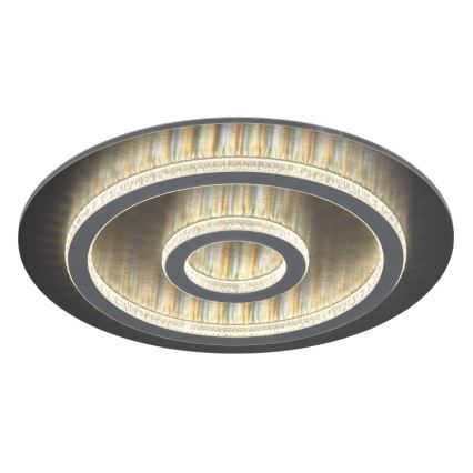 Globo - LED stropno svjetlo s prigušivanjem LED/40W/230V 3000-6500K promjer 45 cm antracit + daljinski upravljač