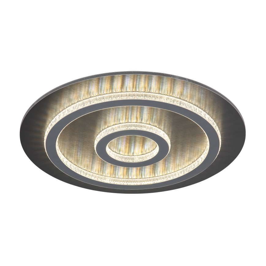 Globo - LED stropno svjetlo s prigušivanjem LED/40W/230V 3000-6500K promjer 45 cm antracit + daljinski upravljač