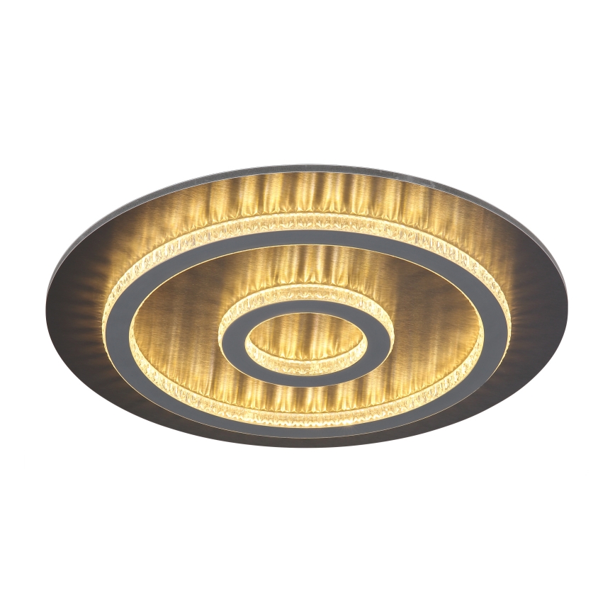 Globo - LED stropno svjetlo s prigušivanjem LED/40W/230V 3000-6500K promjer 45 cm antracit + daljinski upravljač