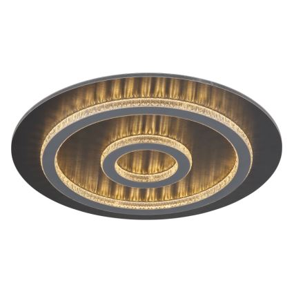 Globo - LED stropno svjetlo s prigušivanjem LED/40W/230V 3000-6500K promjer 45 cm antracit + daljinski upravljač
