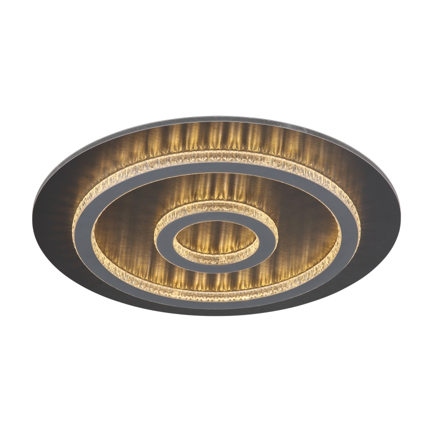 Globo - LED stropno svjetlo s prigušivanjem LED/40W/230V 3000-6500K promjer 45 cm antracit + daljinski upravljač