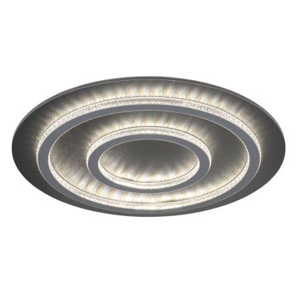 Globo - LED prigušivo stropno svjetlo LED/60W/230V 3000-6500K pr. 55 cm antracit + daljinski upravljač